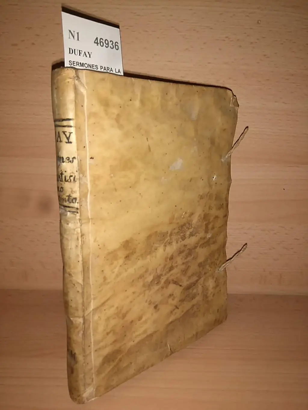 SERMONES PARA LA OCTAVA DEL SANTISSIMO SACRAMENTO. COMPUESTOS POR EL REVERENDO P. — de la Compañia de Jesus. Traducidos de la Lengua Francesa a la Española POR DON LEON BORDONAVA y Montestruque, Doctor en Sagrada Theologia y Racionero de la Parroquial de Santo Domingo de Silos de la Ciudad de Daroca.