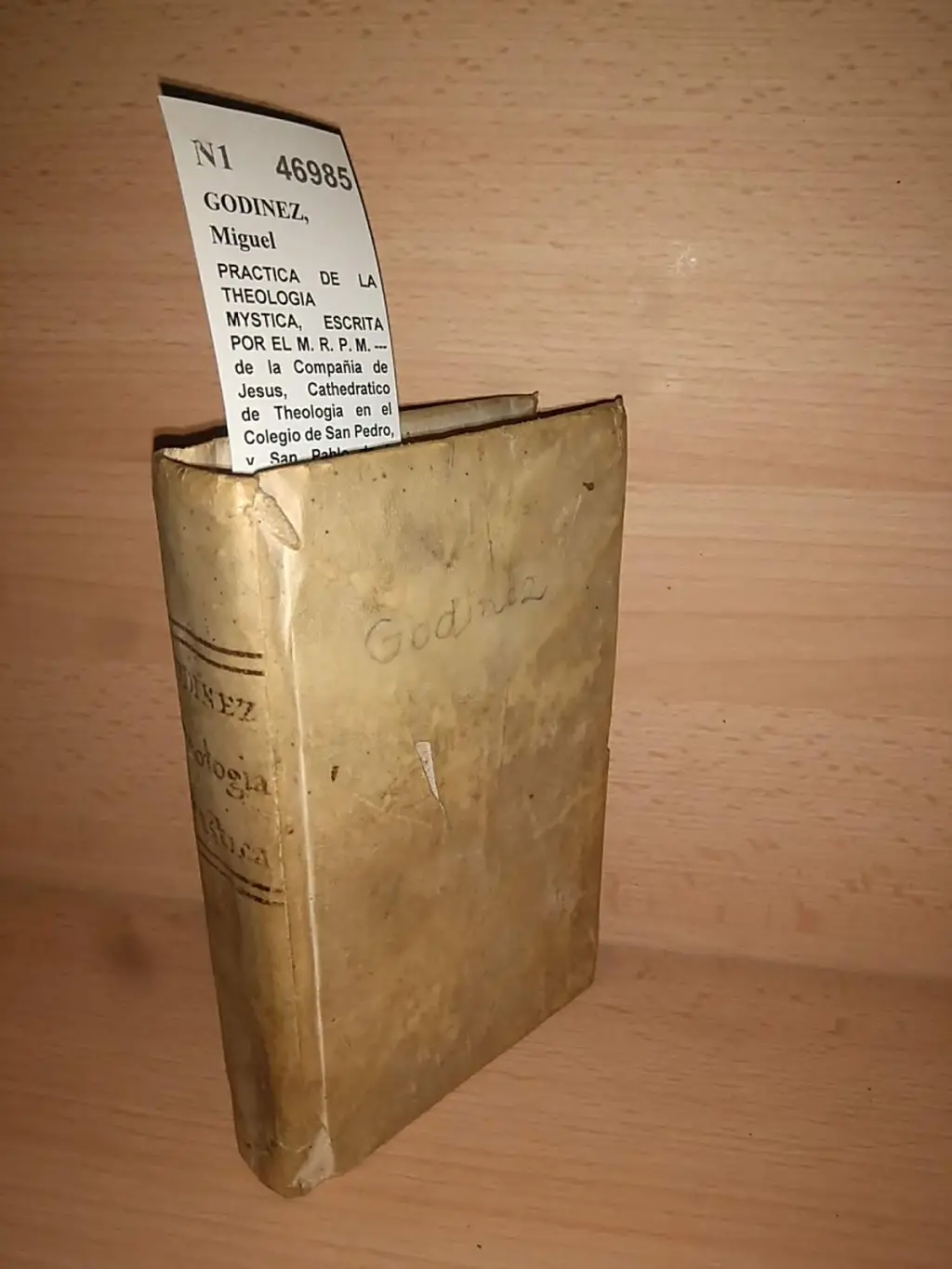 PRACTICA DE LA THEOLOGIA MYSTICA, ESCRITA POR EL M. R. P. M. — de la Compañia de Jesus, Cathedratico de Theologia en el Colegio de San Pedro, y San Pablo de la Ciudad de Mexico. Dedicada al Muy Ilustre Señor Don Fermín de Lubian, Prior de la S. Iglesia de Pamplona.