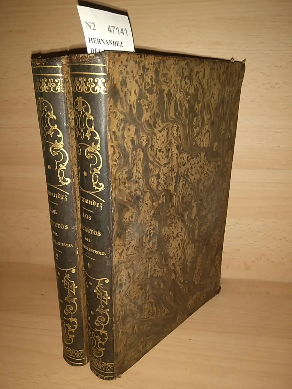 LOS SECRETOS DEL PROTESTANTISMO; NOVELA RELIGIOSA, POR D. —.
