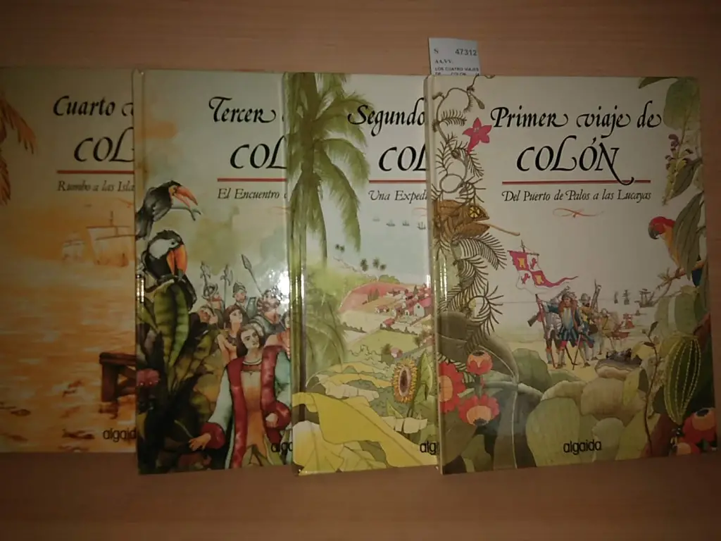 LOS CUATRO VIAJES DE COLON (4 VOLUMENES)