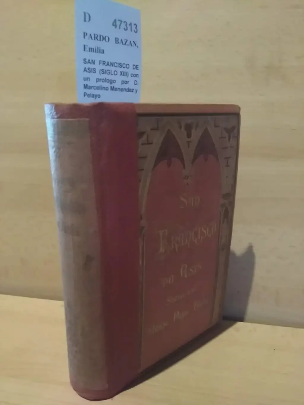 SAN FRANCISCO DE ASIS (SIGLO XIII) con un prologo por D. Marcelino Menendez y Pelayo