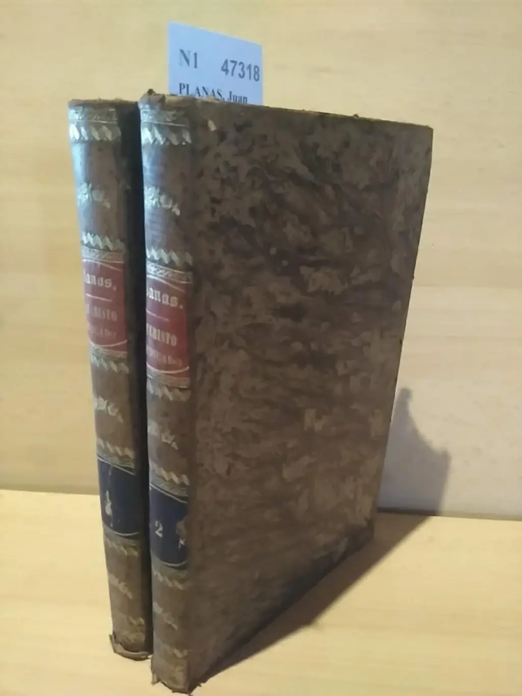 JESUCRISTO PREDICADO (2 VOLUMENES) O SERMONES SOBRE LOS MISTERIOS Y DOCTRINAS DE NUESTRO SEÑOR JESUCRISTO. OBRA COMPUESTA EN OBSEQUIO DEL VENERABLE CLERO PARROQUIAL DE ESPAÑA… P. Lector —.