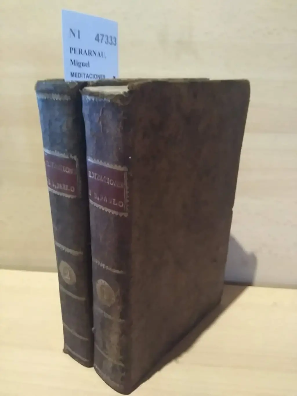 MEDITACIONES SOBRE LA EXCELENCIA Y VIRTUDES DEL GLORIOSO DOCTOR DE LAS GENTES SAN PABLO, EN HONOR DE LOS AÑOS DE SU APOSTOLADO (2 VOLUMENES). SU AUTOR DON — PRESBITERO.
