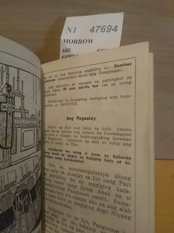 ANG AKING KAIBIGAN. DASALAN NG KABATAAN NA HINUSAY NI Obispo —.