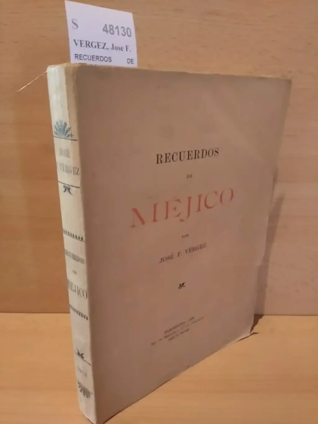 RECUERDOS DE MEJICO por —