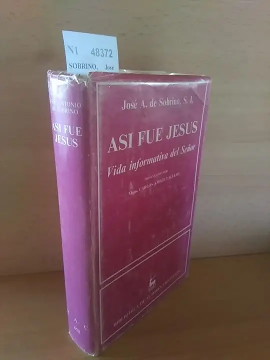 ASI FUE JESUS. Vida informativa del Señor POR —, S.I.