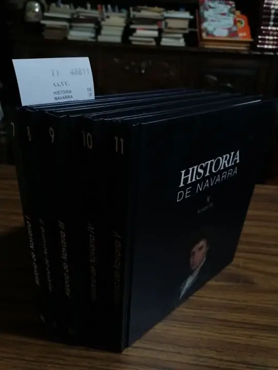 HISTORIA DE NAVARRA (5 VOLUMENES)