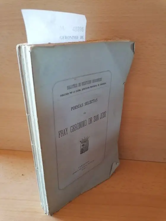 POESIAS SELECTAS DE FRAY GERONIMO DE SAN JOSE