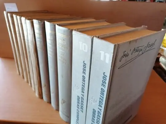 OBRAS COMPLETAS DE JOSE ORTEGA Y GASSET (11 VOLUMENES)