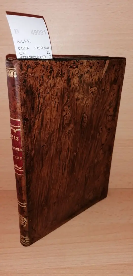 CARTA PASTORAL QUE EL METROPOLITANO Y SUFRAGANEOS DE LA PROVINCIA ECLESIASTICA DE ZARAGOZA DIRIGEN DE COMUN ACUERDO A SUS MUY AMADOS DIOCESANOS, ENCARGANDOLES la mas perfecta e inviolable adhesion a las doctrinas del Santo Concilio Ecumenico Vaticano, y remitiendo al mismo tiempo ejemplares de sus Actas y de la Bula APOSTOLICAE SEDIS sobre limitacion de censuras a todas las Iglesias colegiadas y parroquiales.