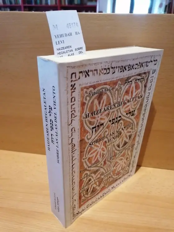HAIZEAREN HEGALETAN. SOBRE LAS ALAS DEL VIENTO. Poesi antologia. Antología poética. Argitalpen hirueleduna: euskara, gaztelania, hebreera. Edición trilingüe: vasco, castellano, hebreo.