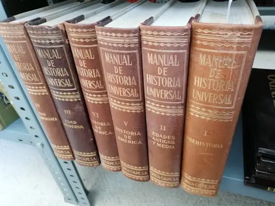 MANUAL DE HISTORIA UNIVERSAL (6 VOLUMENES)