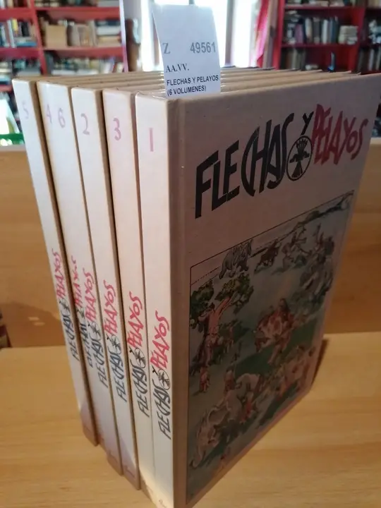 FLECHAS Y PELAYOS (6 VOLUMENES)