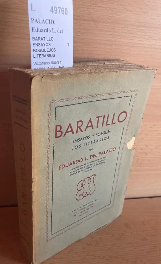 BARATILLO. ENSAYOS Y BOSQUEJOS LITERARIOS