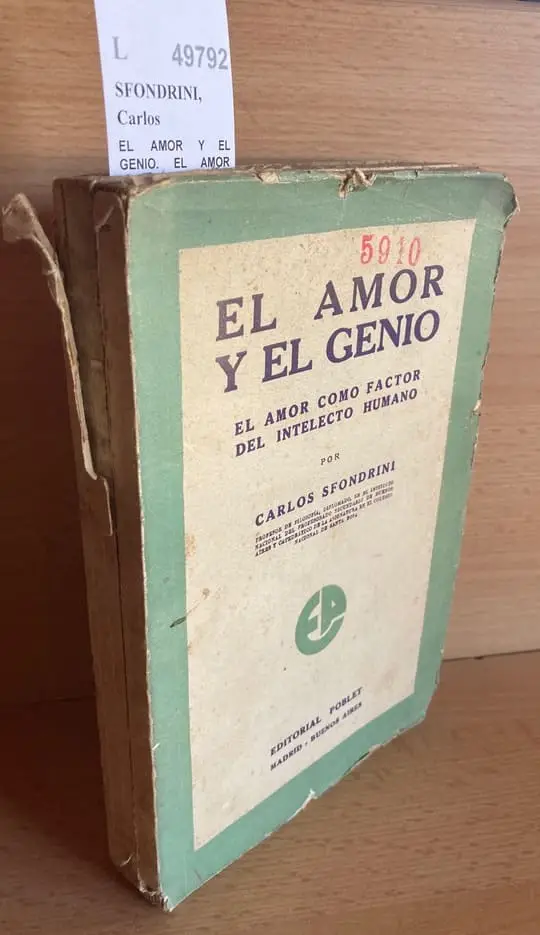 EL AMOR Y EL GENIO. EL AMOR COMO FACTOR DEL INTELECTO HUMANO