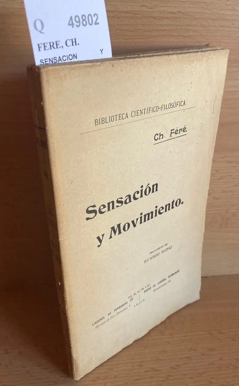 SENSACION Y MOVIMIENTO