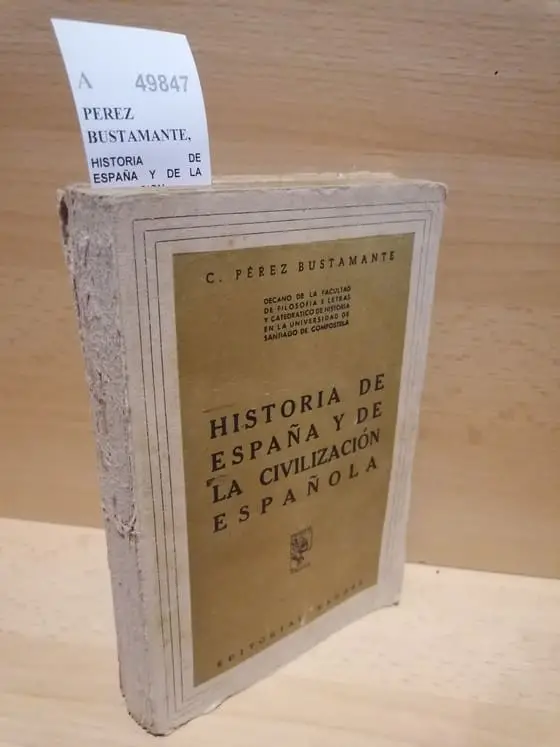 HISTORIA DE ESPAÑA Y DE LA CIVILIZACION ESPAÑOLA