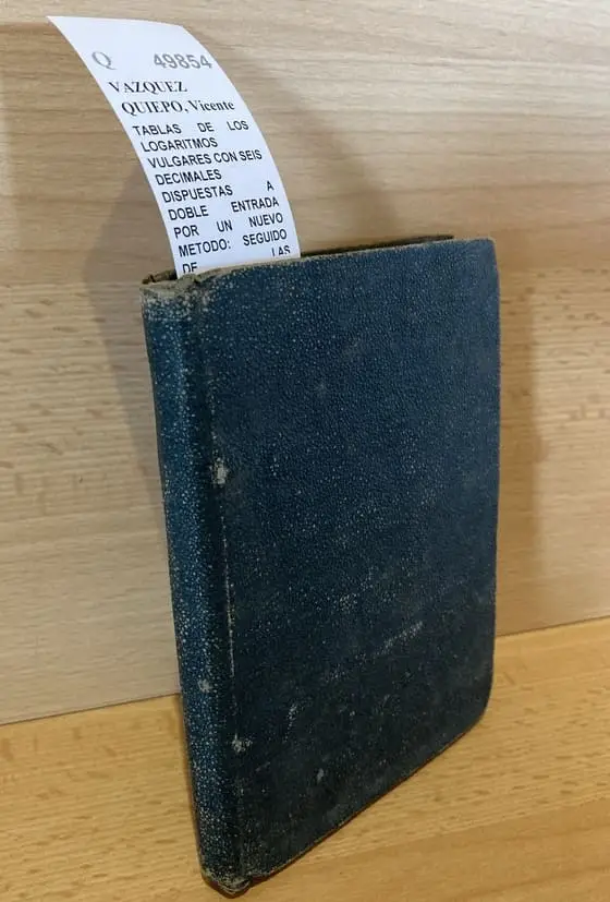 TABLAS DE LOS LOGARITMOS VULGARES CON SEIS DECIMALES DISPUESTAS A DOBLE ENTRADA POR UN NUEVO METODO: SEGUIDO DE LAS CORRESPONDIENTES A LAS LINEAS TRIGONOMETRICAS Y DE OTRAS VARIAS TABLAS DE UN USO FRECUENTE EN LAS CIENCIAS, LAS ARTE Y EL COMERCIO.