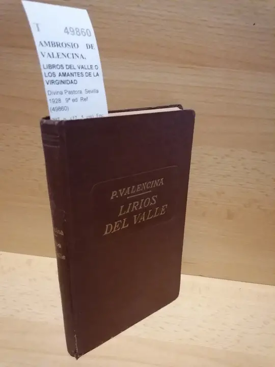 LIBROS DEL VALLE O LOS AMANTES DE LA VIRGINIDAD