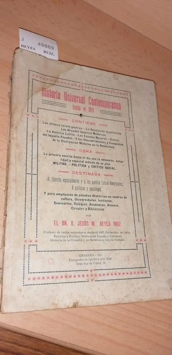 HISTORIA UNIVERSAL CONTEMPORANEA HASTA 1911