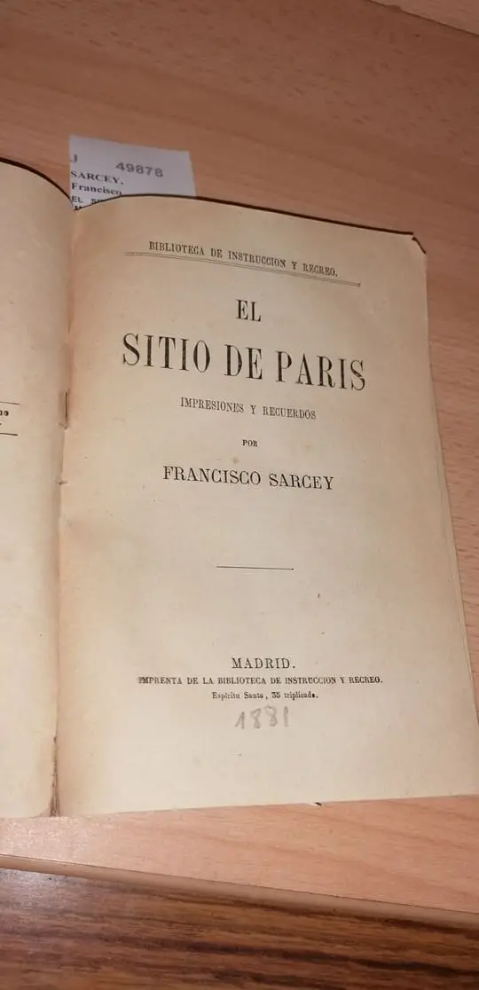 EL SITIO DE PARIS IMPRESIONES Y RECUERDOS