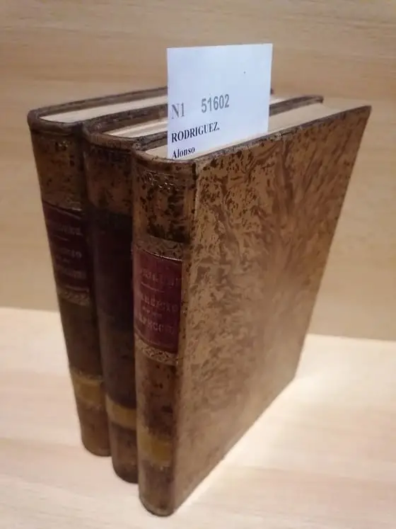 EJERCICIO DE PERFECCION Y VIRTUDES CRISTIANAS. SU AUTOR EL V. PADRE — de la Compañia de Jesus, natural de Valladolid. Dividido en tres partes.