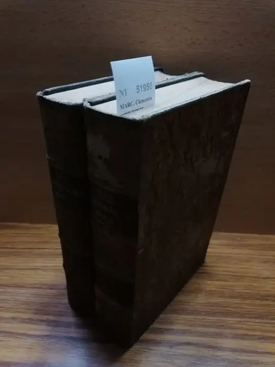 INSTITUTIONES MORALES ALPHONSIANAE SEU DOCTORIS ECCLESIE S. ALPHONSI MARIAE DE LIGORIO. Doctrina moralis ad usum scholarum accommodata cura et studio P. —  ( 2 VOLUMENES)