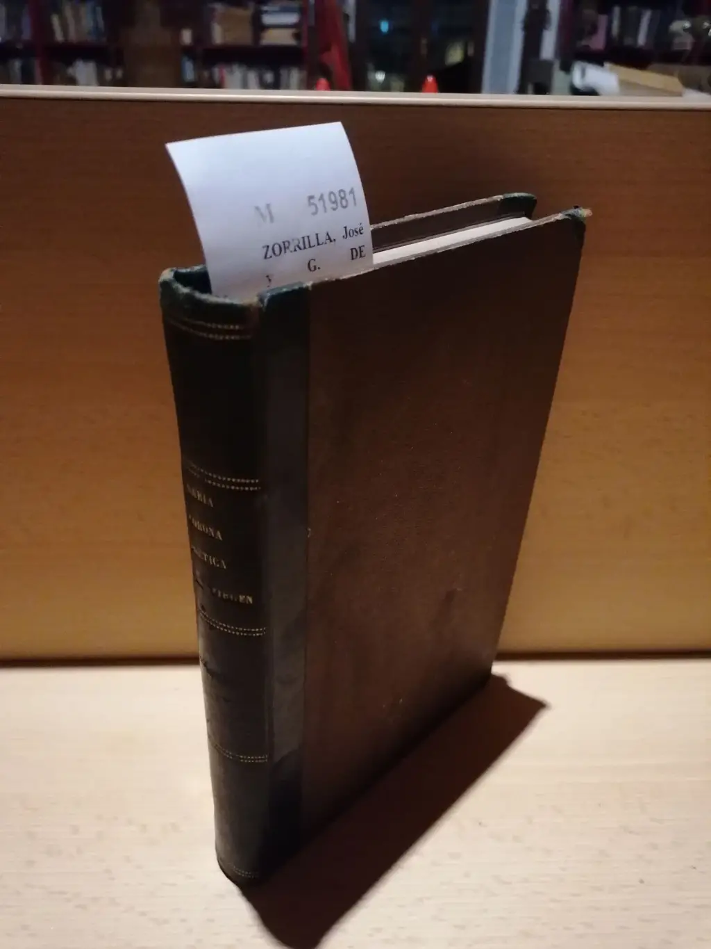 MARIA, CORONA POETICA DE LA VIRGEN. Poema religioso de Don — y Don —