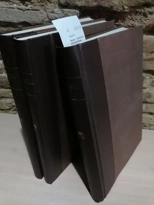 Revista: ZARAGOZA. EXCELENTISIMA DIPUTACION PROVINCIAL DE ZARAGOZA (3 VOLUMENES). II Epoca. Números 1 a 35