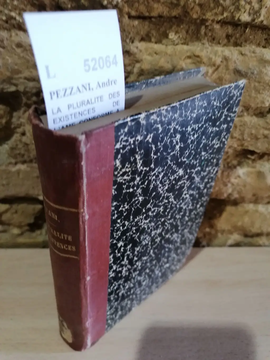 LA PLURALITE DES EXISTENCES DE LAME CONFORME A LA DOCTRINE DE LA PLURALITE DES MONDES opinions des philosophes anciens et modernes sacres et profanes, depuis les origines de la philosophie jusqua nos jours par —