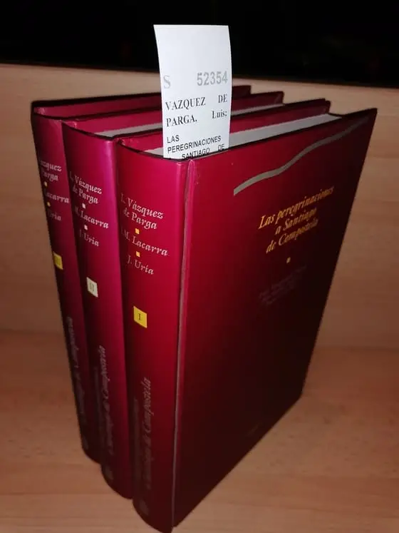 LAS PEREGRINACIONES A SANTIAGO DE COMPOSTELA. Edicion facsimil de la realizada en 1948 por el Consejo Superior de Investigaciones Cientificas.