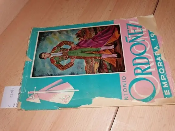 ANTONIO ORDOÑEZ. TEMPORADA 1958.