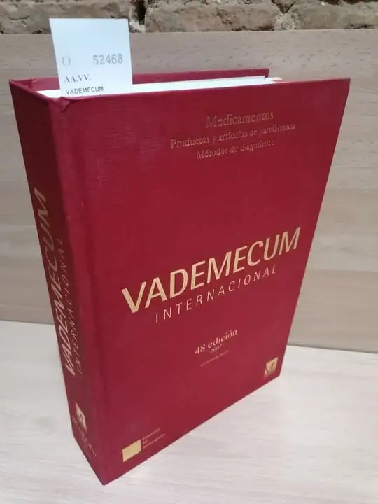VADEMECUM INTERNACIONAL. Medicamentos. Productos y Articulos de Parafarmacia. Metodos de Diagnostico. 48 edicion.