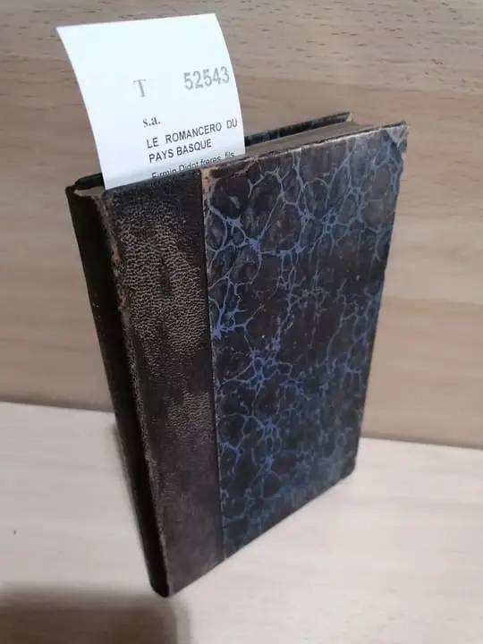 LE ROMANCERO DU PAYS BASQUE
