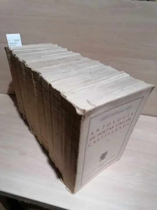 Antología de poetas líricos castellanos (10 VOLUMENES)