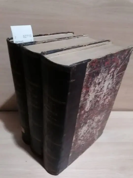 LOS BORBONES ANTE LA REVOLUCION por D. — (3 VOLUMENES.)