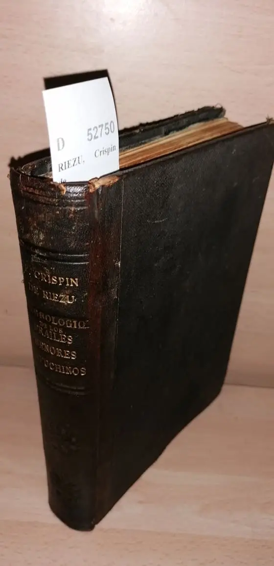NEGROLOGIO DE LOS FRAILES MENORES CAPUCHINOS DE LA PROVINCIA DE NAVARRA-CANTABRIA-ARAGON (Desde sus origenes hasta nuestros dias) por el R. P. —, O.F.M.Cap.