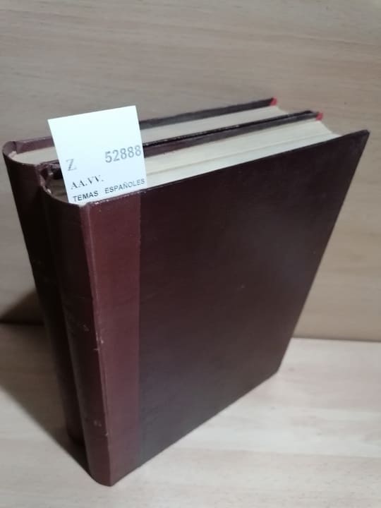 TEMAS ESPAÑOLES (2 VOLUMENES = 25 NUMEROS)
