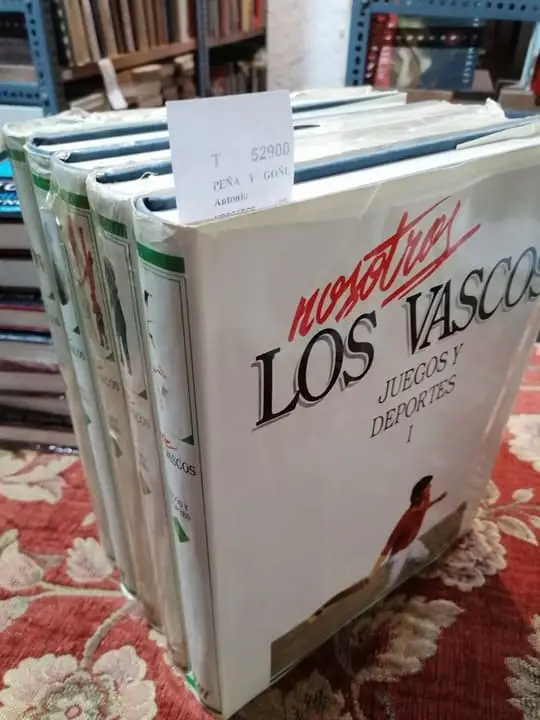 NOSOTROS LOS VASCOS. JUEGOS Y DEPORTES (5 VOLUMENES)