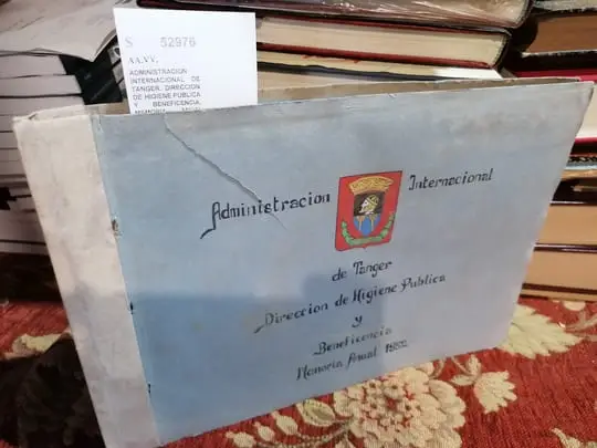 ADMINISTRACION INTERNACIONAL DE TANGER. DIRECCION DE HIGIENE PUBLICA Y BENEFICENCIA. MEMORIA ANUAL 1952