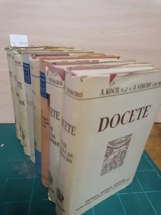 DOCETE. FORMACION BASICA DEL PREDICADOR Y DEL CONFERENCIANTE (8 VOLUMENES)