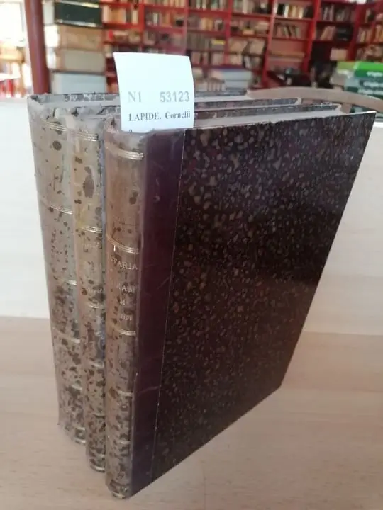 SUPPLEMENTUM AD COMMENTARIA IN SCRIPTURAM SACRAM  (3 VOLUMENES)  R.P. — e soc. Jesu – ROBERTI BELLARMINI EXPLANATIO IN PSALMOS cui accedit Nova psalmorum ex hebraeo versio latina notas illustrata AUCTORE AUGUSTINO CRAMPON … Editio nova…