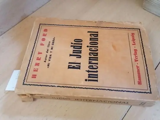 EL JUDIO INTERNACIONAL Un problema del mundo. Traducida al español por Bruno Wenzel y readaptada en la presente edicion por L. Brunet. Segunda edición, revisada
