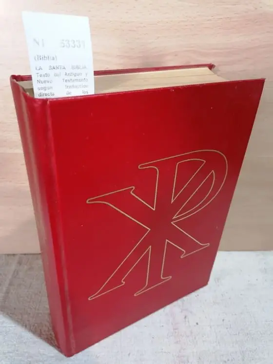 LA SANTA BIBLIA. Texto del Antiguo y Nuevo Testamento segun traduccion directa de los originales hebreo y griego.