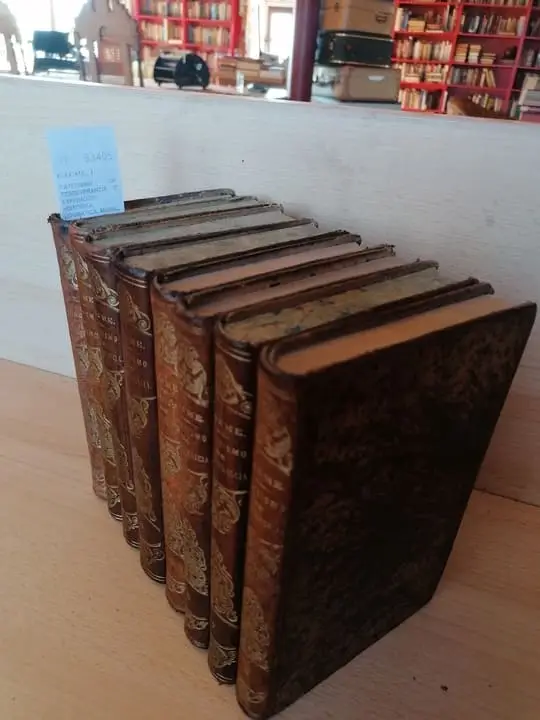 CATECISMO DE PERSEVERANCIA O EXPOSICION HISTORICA, DOGMATICA, MORAL, LITURGICA, APOLOGETICA, FILOSOFICA Y SOCIAL DE LA RELIGION, DESDE EL PRINCIPIO DEL MUNDO HASTA NUESTROS DIAS. (8 VOLUMENES) por el abate —.