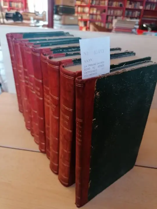 LA TRIBUNE SACREE ECHO DU MONDE CATHOLIQUE (20 VOLUMENES)