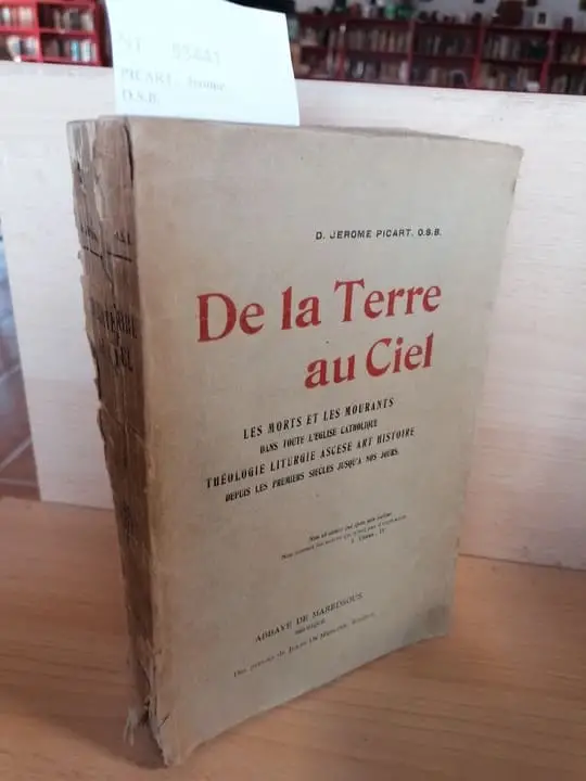 DE LA TERRE AU CIEL. LES MORTS ET LES MOURANTS DANS TOUTE LEGLISE CATHOLIQUE. THEOLOGIE LITURGIE ASCESE ART HISTOIRE DEPUIS LES PREMIERS SIECLES JUSQUA NOS JOURS.