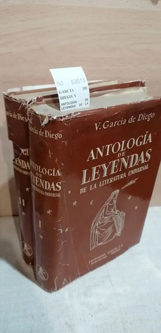 ANTOLOGIA DE LEYENDAS DE LA LITERATURA UNIVERSAL (2 VOLUMENES)
