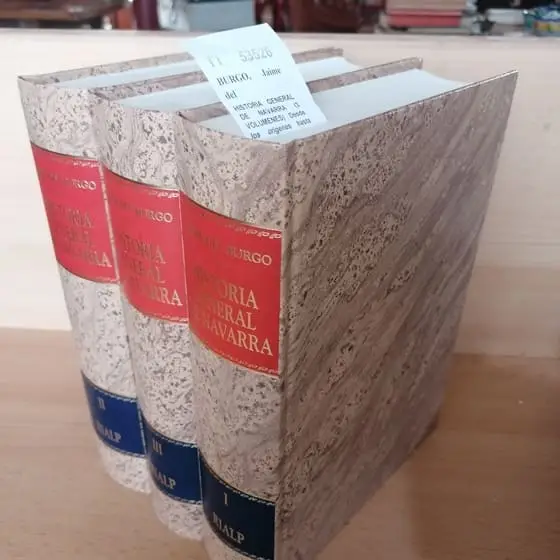 HISTORIA GENERAL DE NAVARRA (3 VOLUMENES) Desde los orígenes hasta nuestros días.