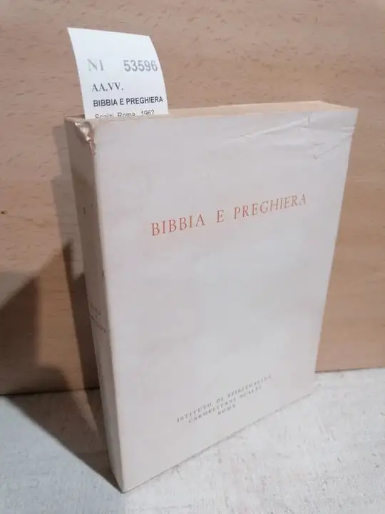 BIBBIA E PREGHIERA